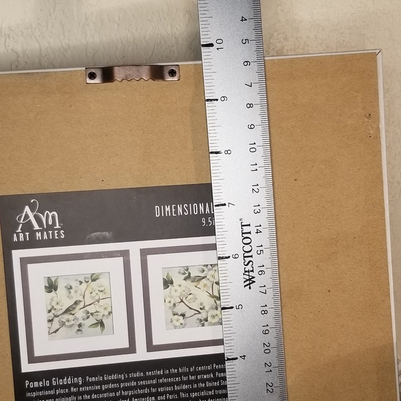 Pamela Gladding 3 dimensional wall hanging Duo - Picture 15 of 15